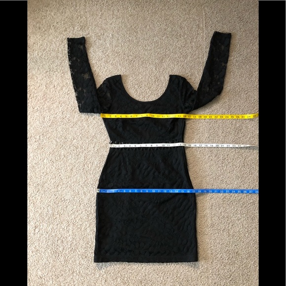 City Studio Lace Dress Sz 7  Holiday Party Sexy Vintage - Picture 7 of 10